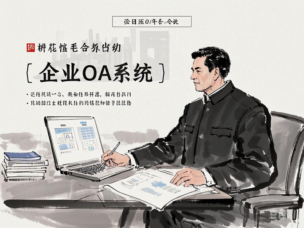 企业OA系统界面展示